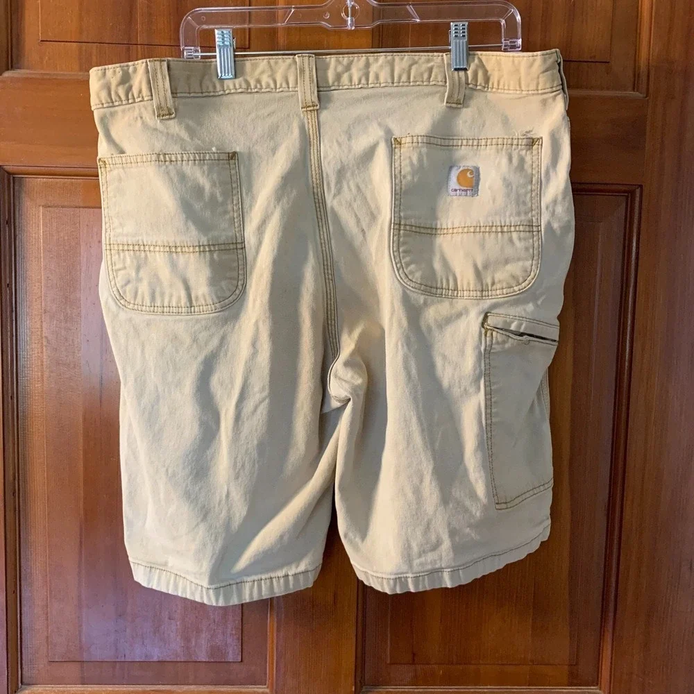 Carhartt Relaxed‎ Fit Workwear Utility Canvas Shorts Mens 40 Classic Carpenter